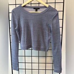 Forever 21 Pullover Long Sleeve Crop Top